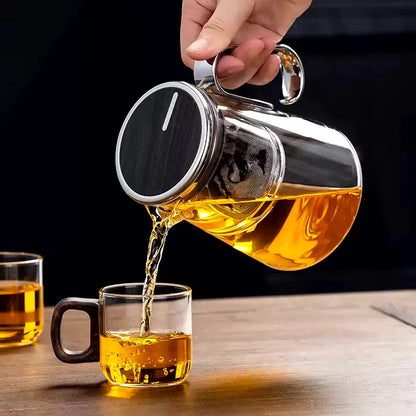 Luxury glass teapot 800ml.