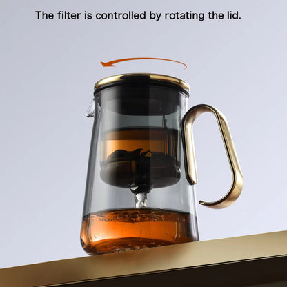 Luxury glass teapot 800ml.