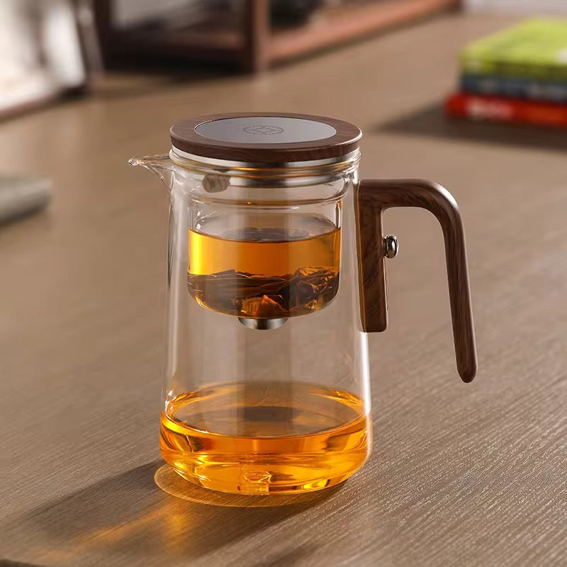 Luxury glass teapot 600ml.